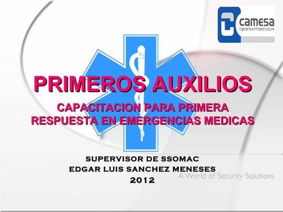 Primeros auxilios basicos