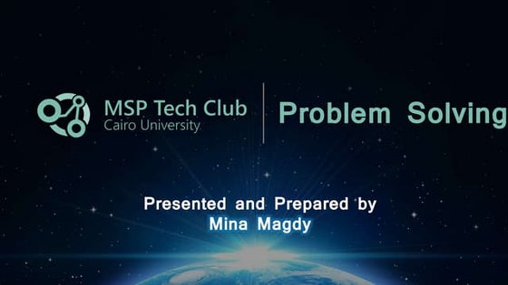 Problem solving