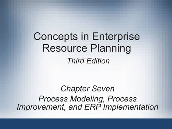 Process modeling