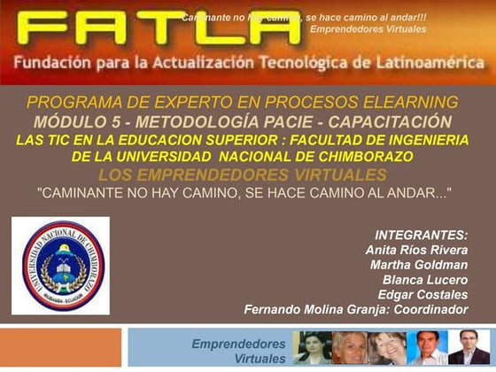 Programa De Experto En Procesos Elearning