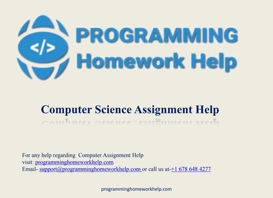 Computer Science Assignment Help 