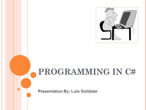 Programming with c#