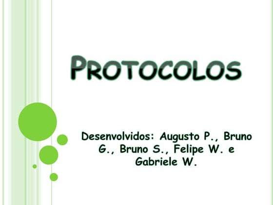 Protocolos- SMTP, POP3 e IMAP4