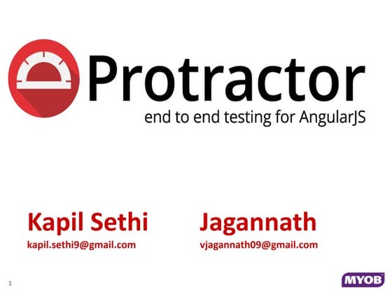 Protractor