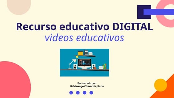 Recurso educativo digital  videos educativos