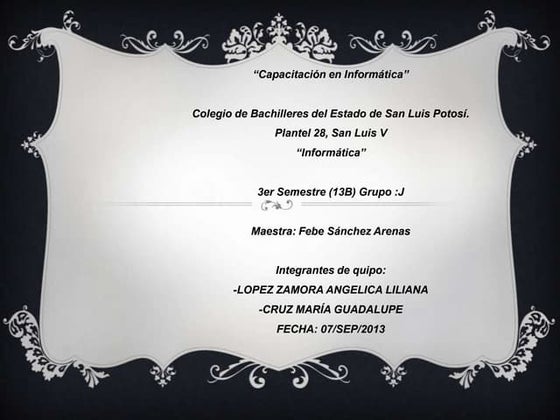 Proyecto 1° corte 3 j informatica