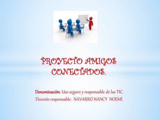 Proyecto amigos conectados point