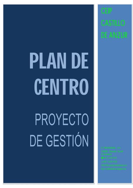 Proyecto de gestión