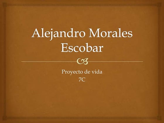 Proyecto de vida 