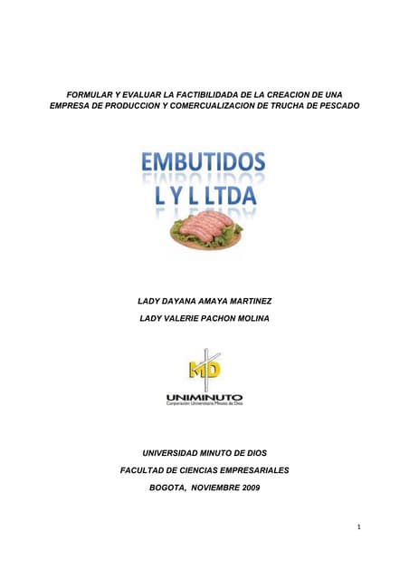 Proyecto Final Formulacion De Proyectos
