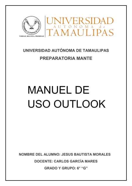 Manual de MS OUTLOOK
