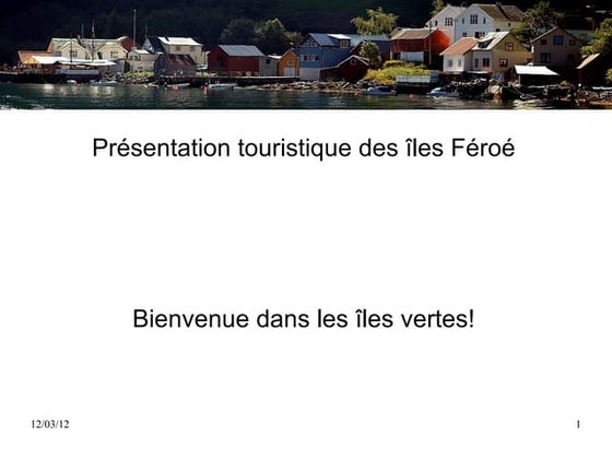 Présentation féroé