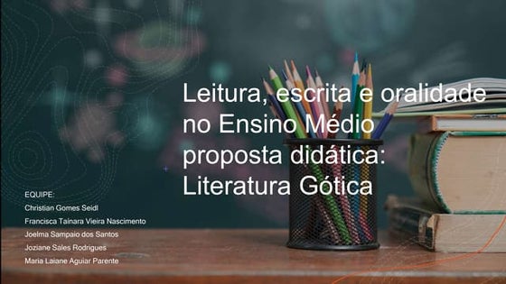 Práticas 05 Slide - Práticas de Ensino V