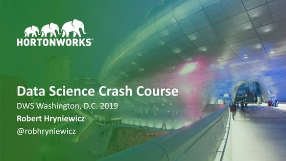 Data Science Crash Course