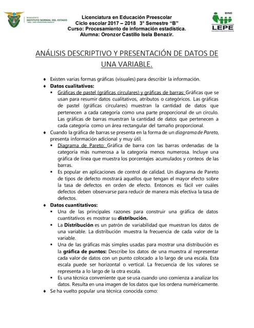 Punteo capitulo 2
