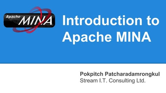 Introduction to Apache MINA