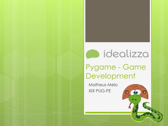 XIX PUG-PE - Pygame game development