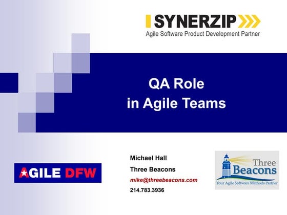 QA Role in Agile Teams 