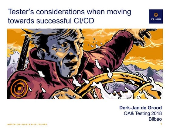 Tester’s considerations when moving towards successful CI/CD