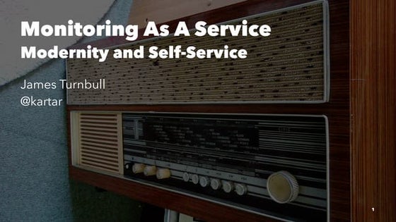 Monitoring As a Service