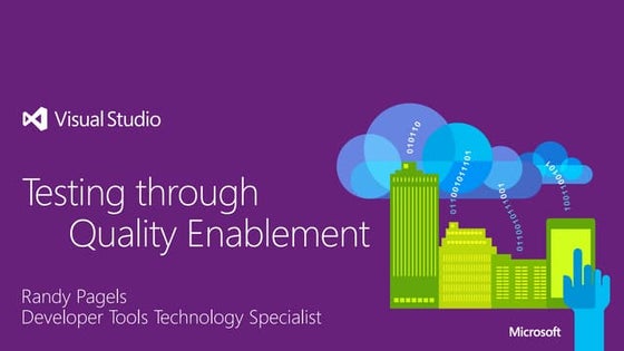 Quality Enablement -  Agile Practices with Quality Enablement 