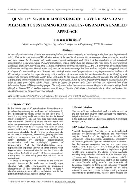 Quantifying modelingon risk of travel demand and measure to sustaining road s...