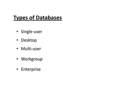 About Data Base