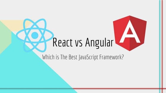 React vs Angular 