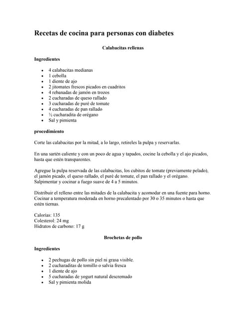 Recetas