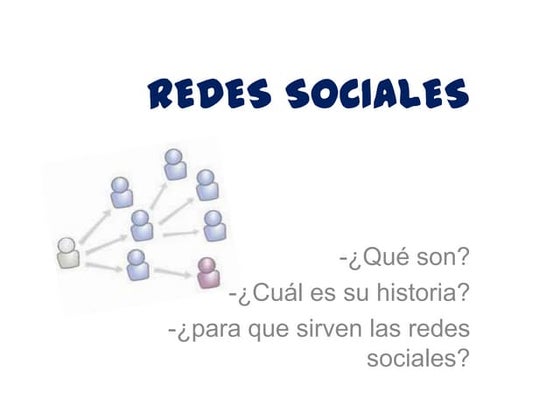 Redes sociales