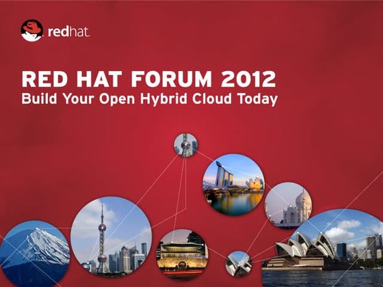 Red Hat Forum 2012 - JBoss RHQ - Java Application Monitoring & Management Pla...