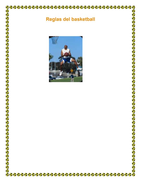 Reglas del basketball