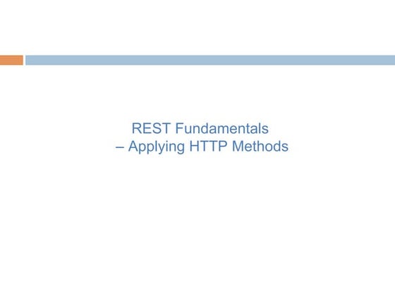 Restful Fundamentals