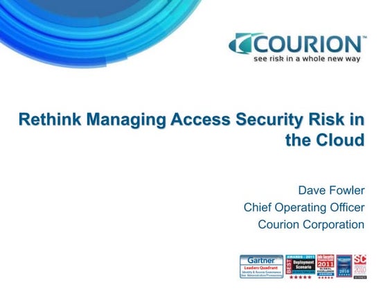 Rethink cloud security to get ahead of the risk curve by kurt johnson, vice p...