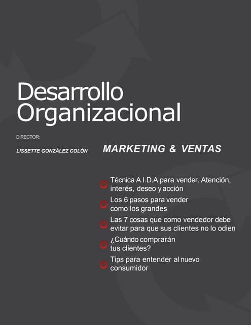 MARKETING & VENTAS "PASOS PARA VENDER COMO LOS GRANDES"