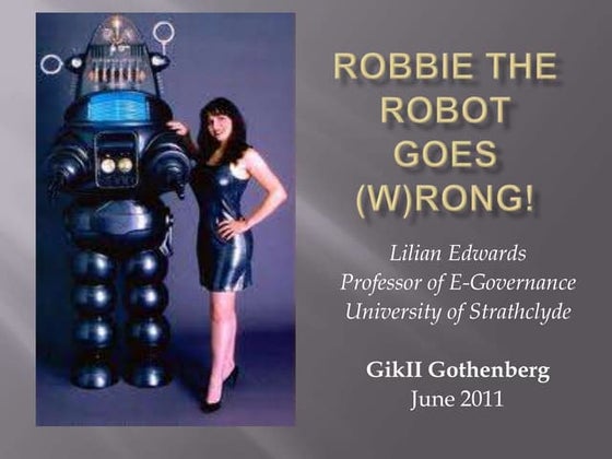Robbie the robot goes (w)rong!