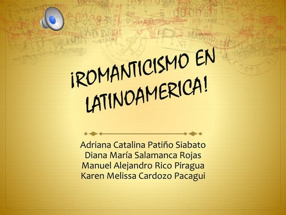 Romanticismo en Latinoamérica