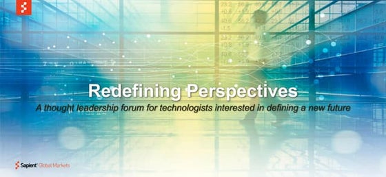 Redefining Perspectives edition 12 and 13 session 2