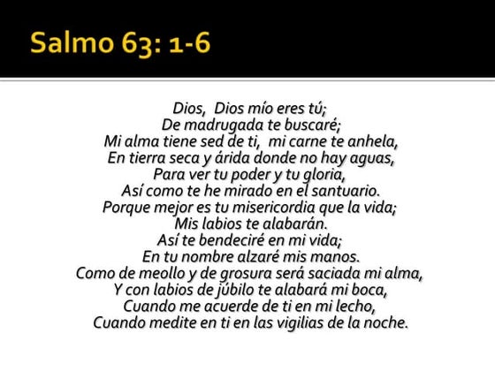 Salmo 63 un alma en busca de dios (a)