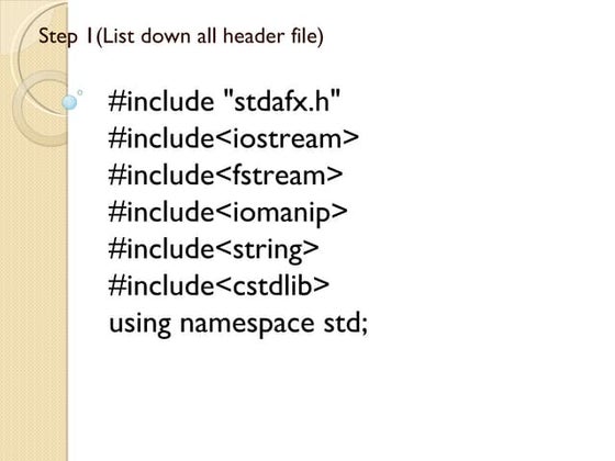 Sample file processing