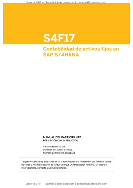 Contabilidad de activos fijos en SAP S/4HANA