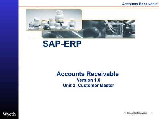 SAP Accounts Reveivable Customer Master | http://sapdocs.info
