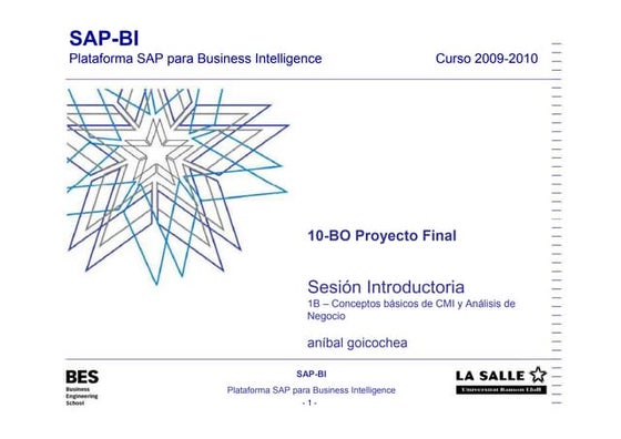 SAP BI 2009   2010 - Conceptos básicos sobre el cuadro de mando integral