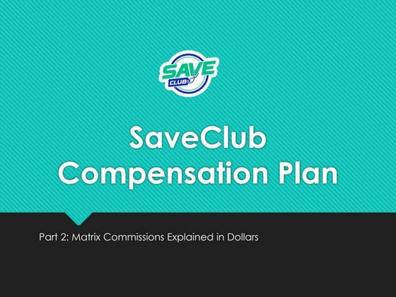 SaveClub Matrix Commissions Explained | Real Passive Income with the 2x16 Compensation Plan (2025)
