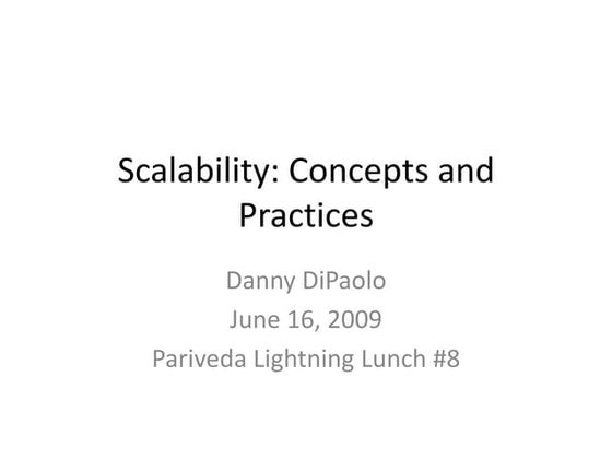 Scalability