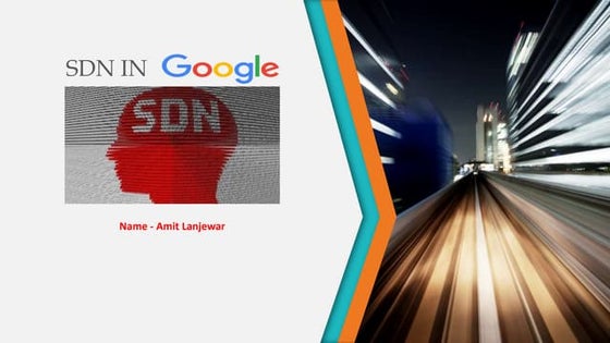 SDN in Google