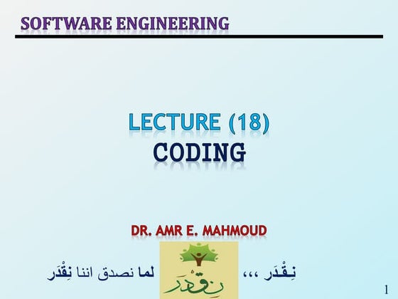 SE2_Lec 18_ Coding