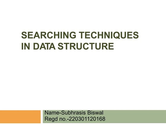 seaching internal 2 ppt