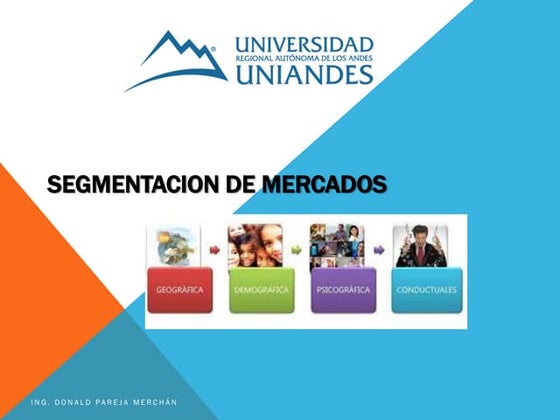 Segmentacion y comportamiento del consumidor