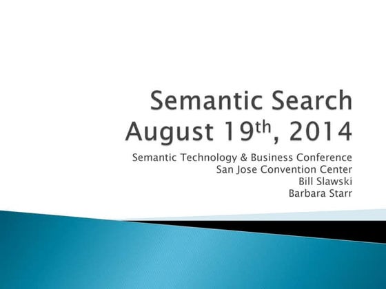 Semantic search